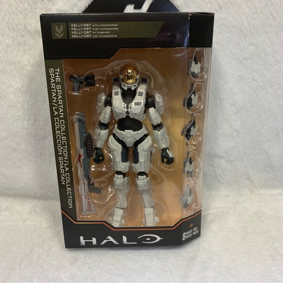 HALO Spartan Collection Wave 5 Action Figure 6.5 Inch KELLY-087 Sealed - New - Picture 1 of 7
